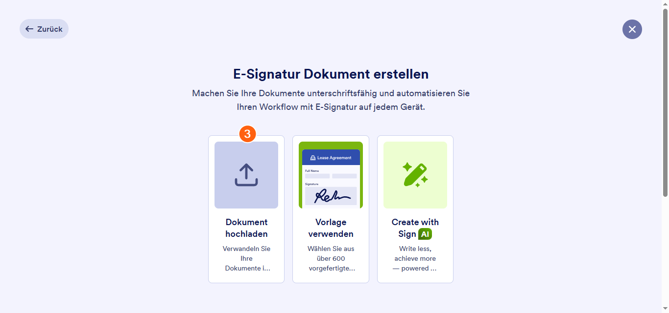 Wie Sie Ihr PDF bei Jotform Sign hochladen Image-3