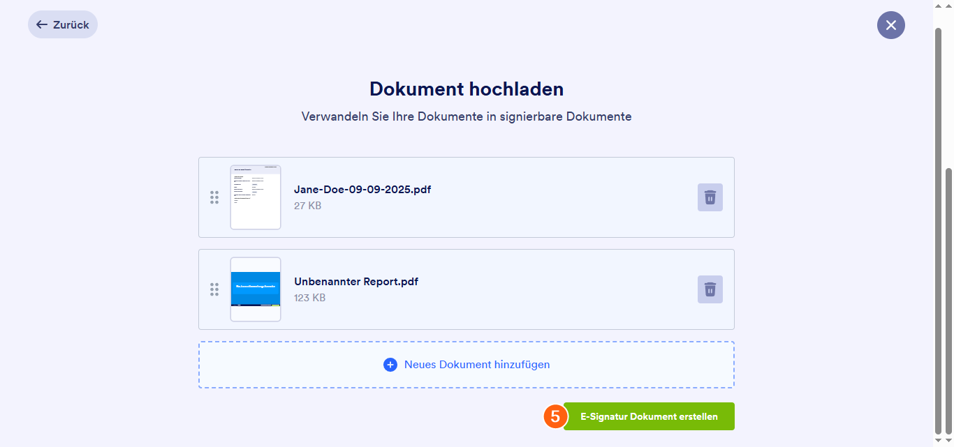 Wie Sie Ihr PDF bei Jotform Sign hochladen Image-6