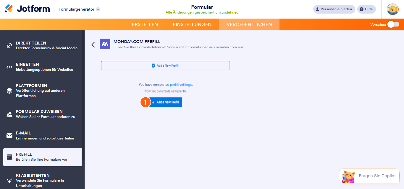 Wie Sie ein Formular mit den Daten von monday