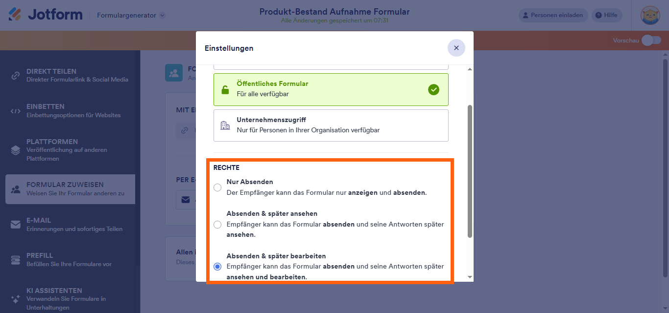 Berechtigungen für Ihre Beauftragten verwalten Image-2