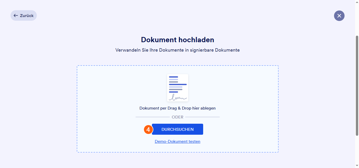 Wie Sie Ihr PDF bei Jotform Sign hochladen Image-4