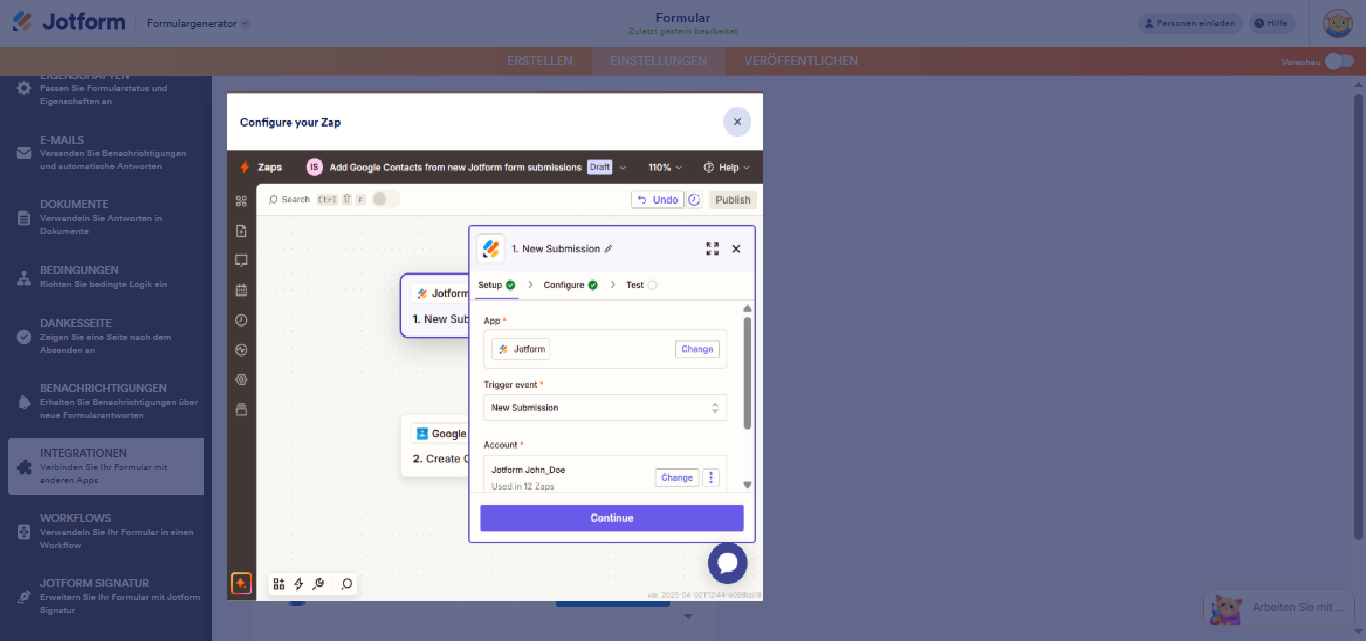 Wie Sie Zapier mit Jotform verwenden Image-4