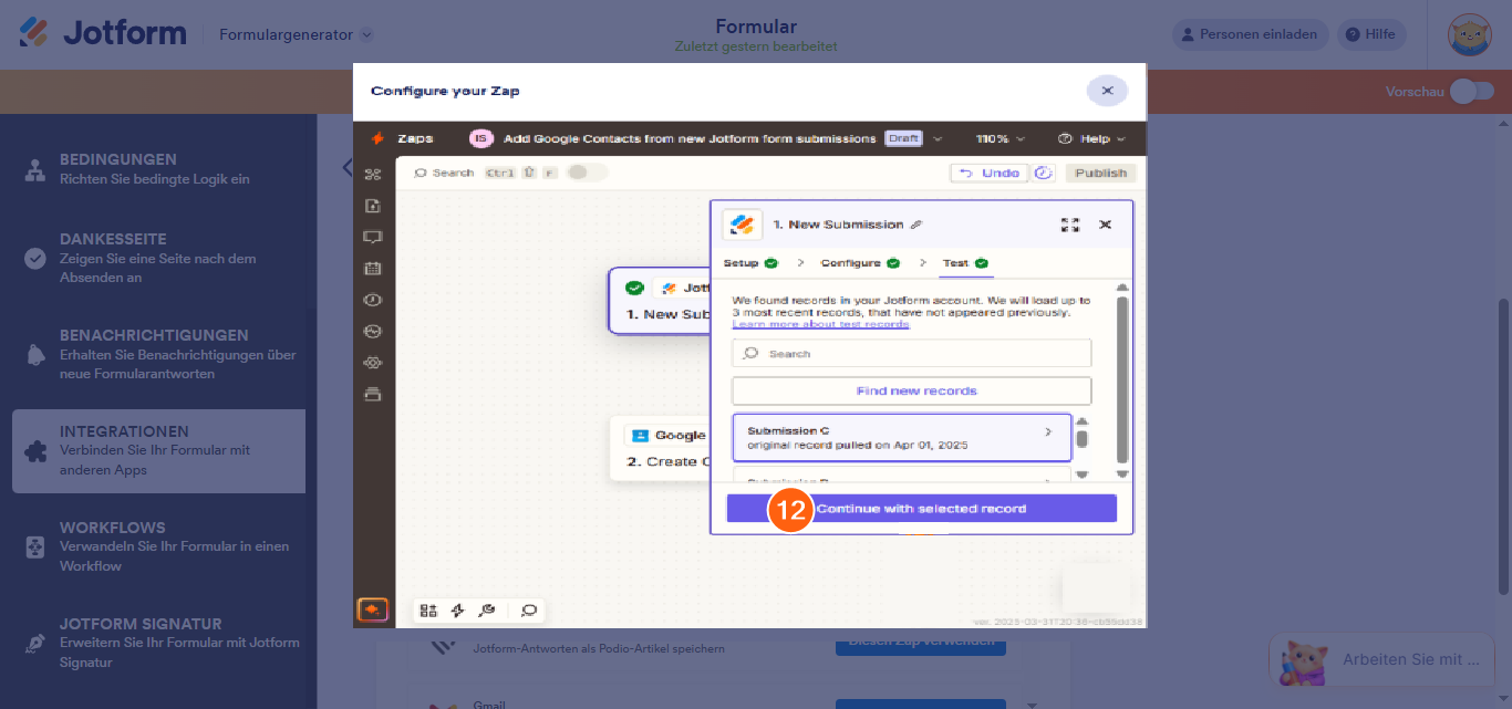 Wie Sie Zapier mit Jotform verwenden Image-13