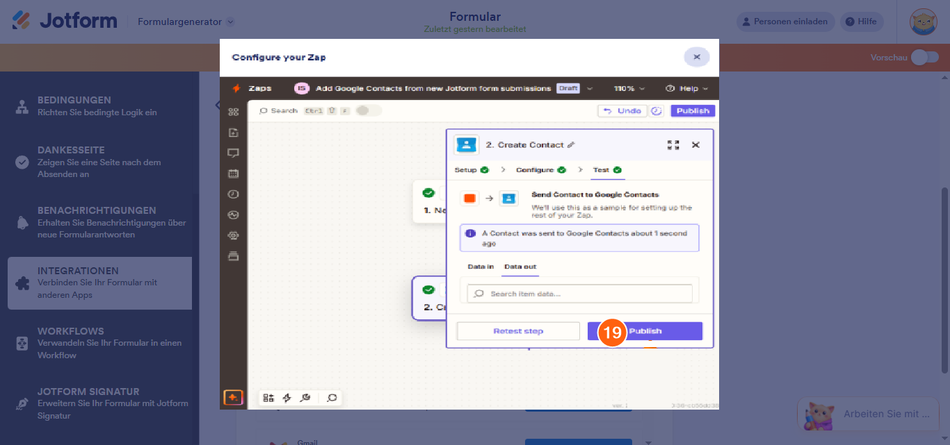 Wie Sie Zapier mit Jotform verwenden Image-17