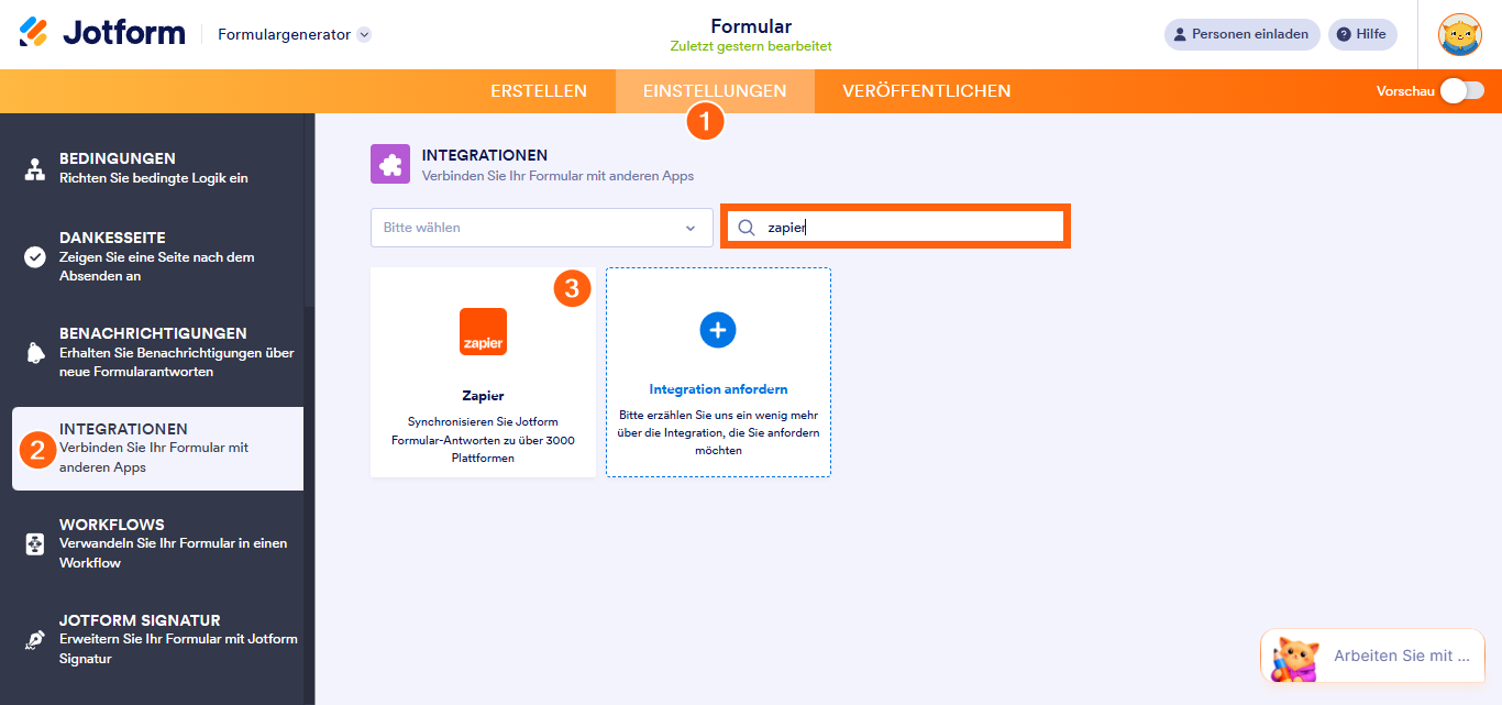 Wie Sie Zapier mit Jotform verwenden Image-5