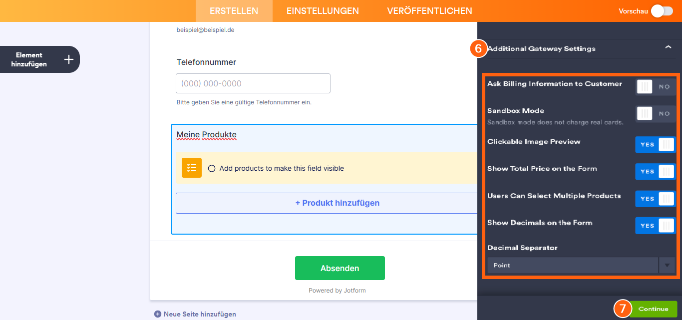 Wie Sie PayU mit Jotform integrieren? Image-6