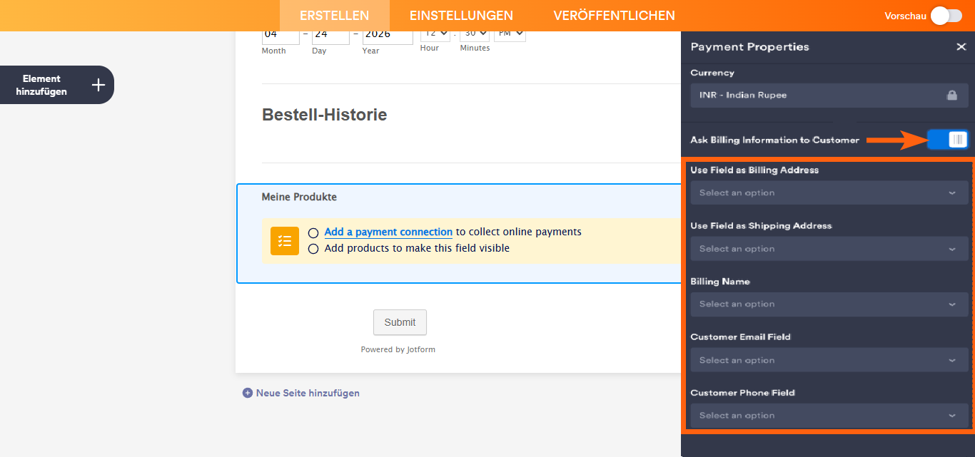 So integrieren Sie PayU Money mit Jotform Image-14