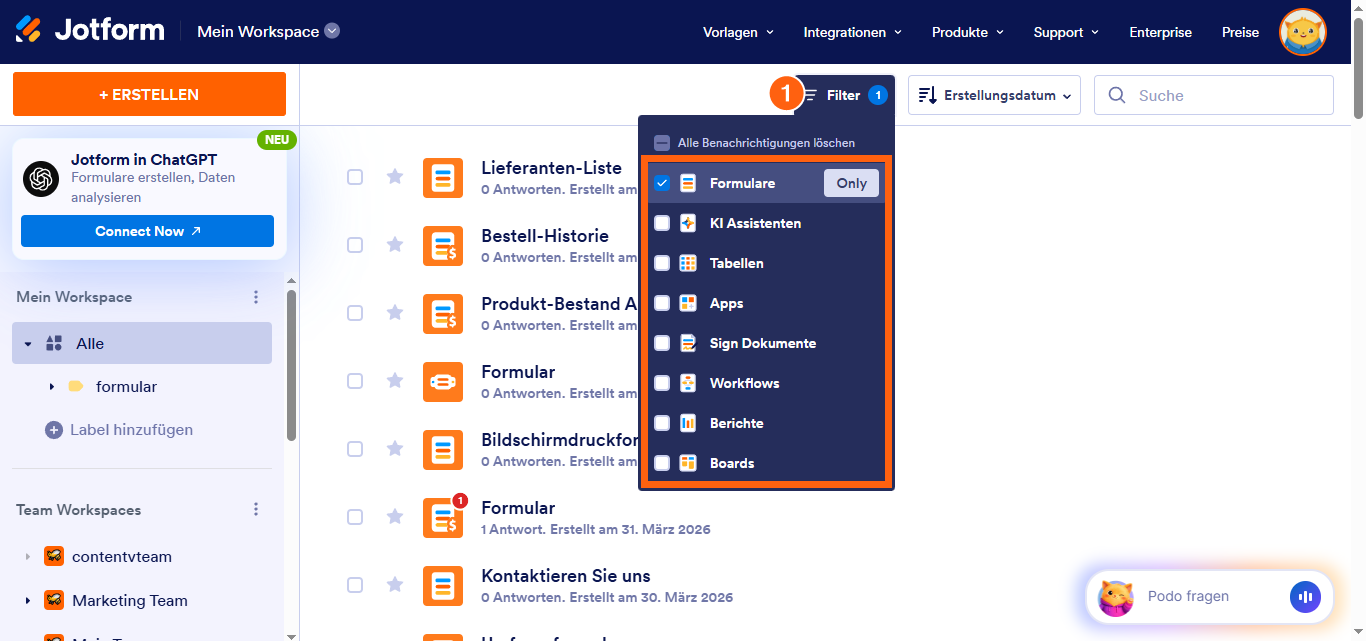 Ein Formular in eine Webseite einbetten Image-1