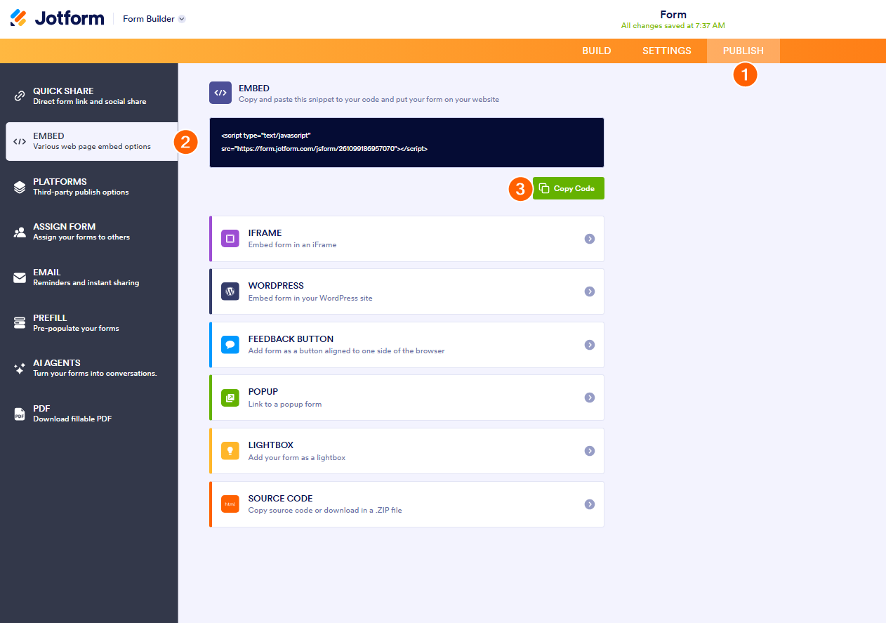 Wie Sie ein Kontakt-Formular in Zyro hinzufügen Image-1