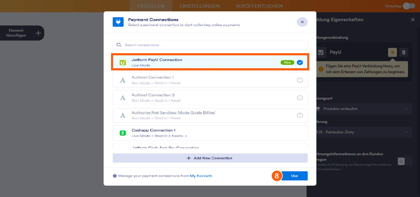 Wie Sie PayU mit Jotform integrieren? Image-13