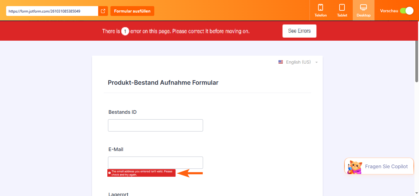 Wie Sie die Warnmeldungen Ihres Formulars ändern Image-6
