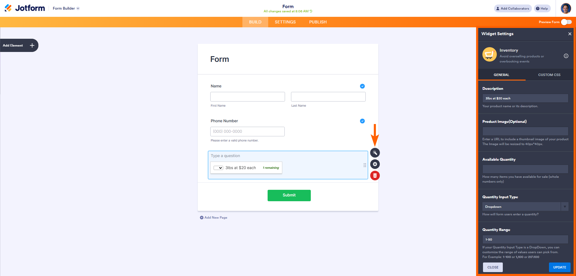Wie Sie die Mehrfachauswahl oder Einzelauswahl mit begrenzter Menge einrichten Image-3