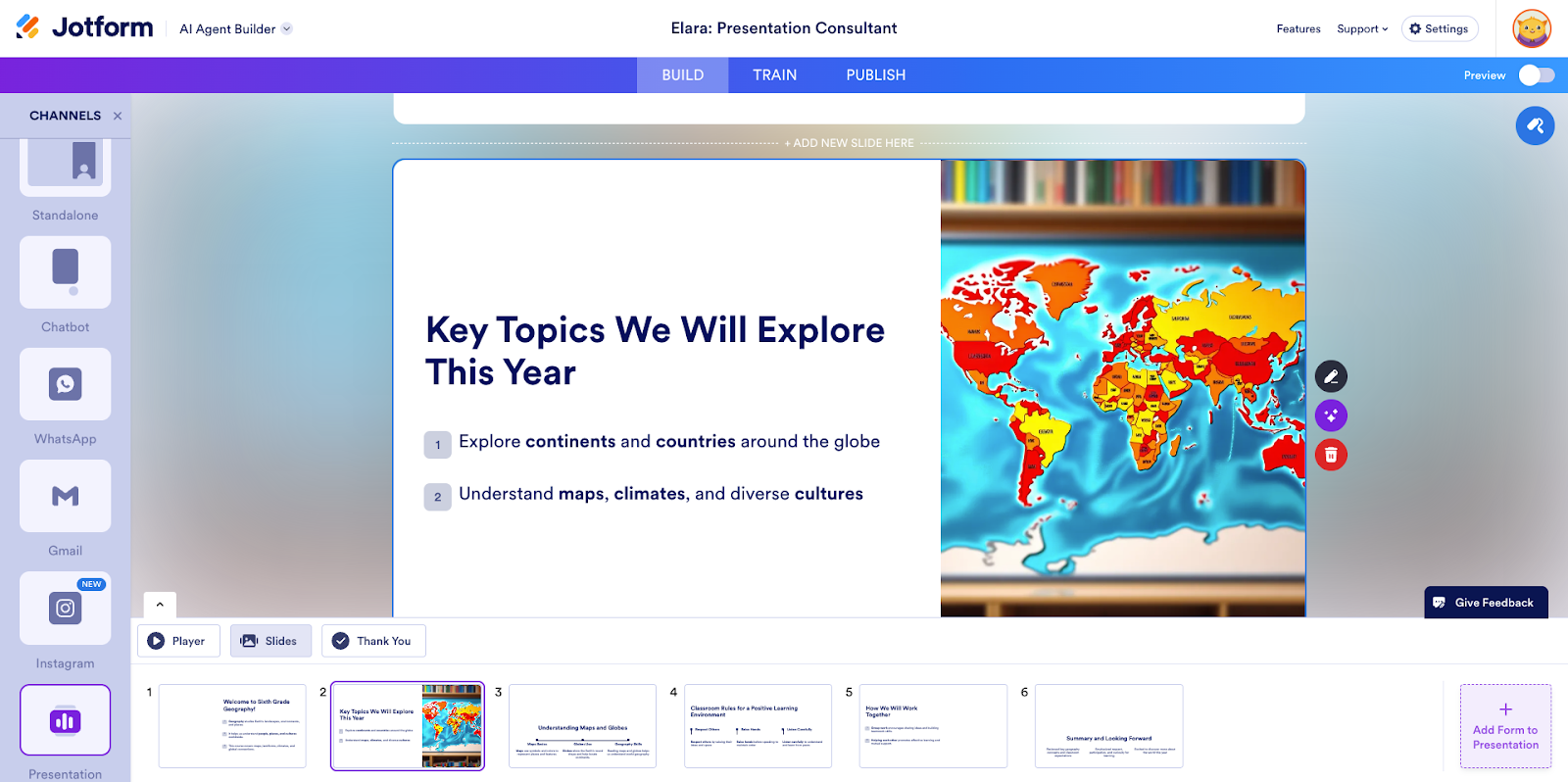 Jotform AI Presentation Maker