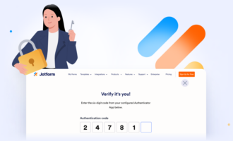 Announcing new two-factor authentication for your Jotform account Announcing new two-factor authentication for your Jotform account