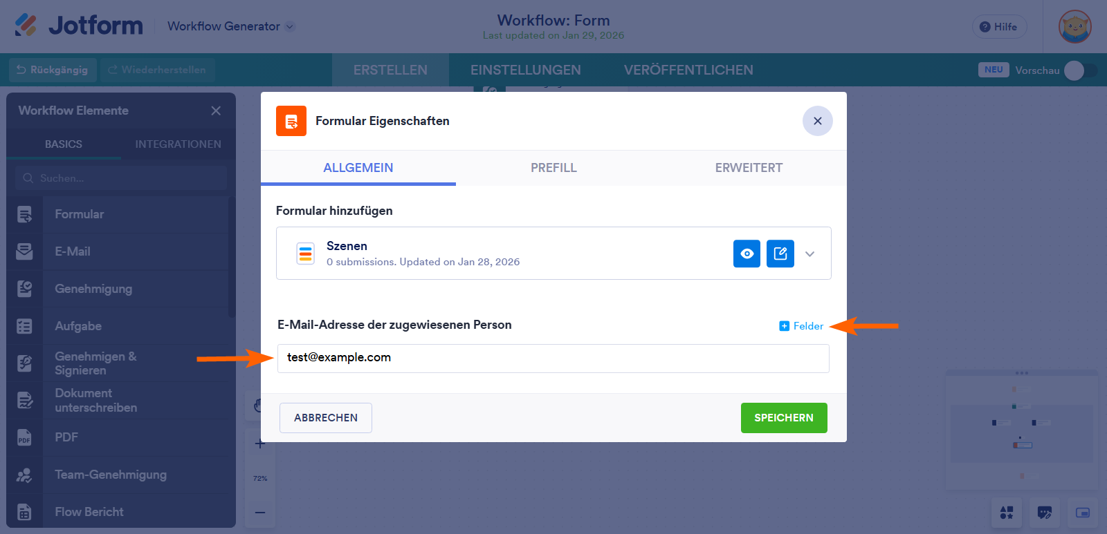 Wie Sie Follow-Up Formulare mit Jotform Genehmigungen zuweisen Image-3