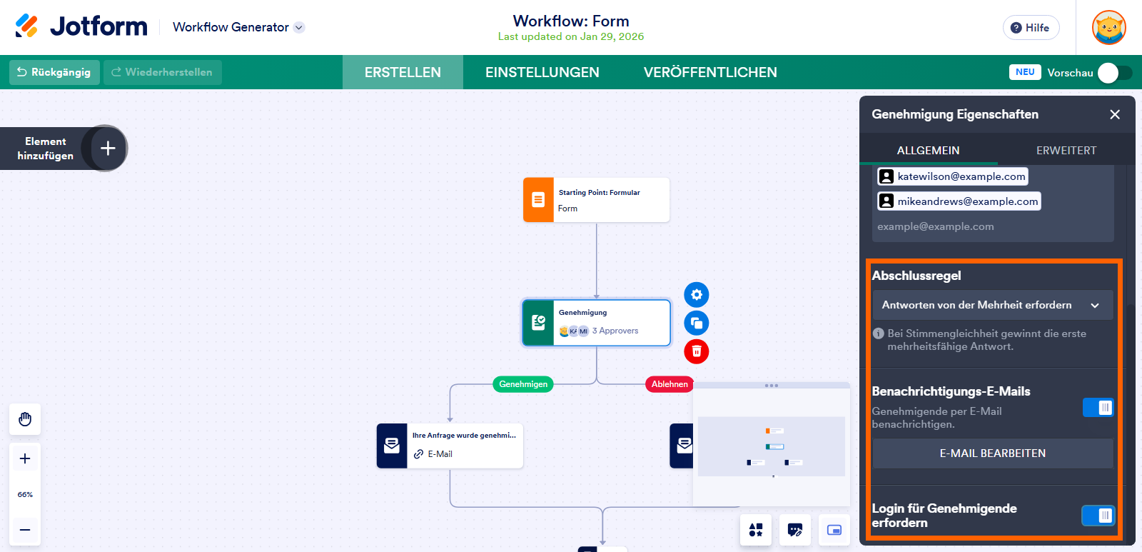 Verständnis der Regeln für den Abschluss der Genehmigung einer Gruppe Image-2