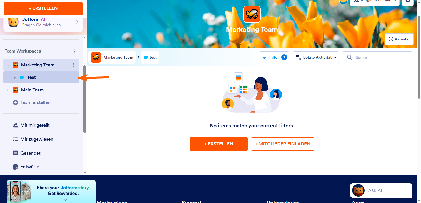 Wie Sie Ordner in einem Team erstellen Image-3