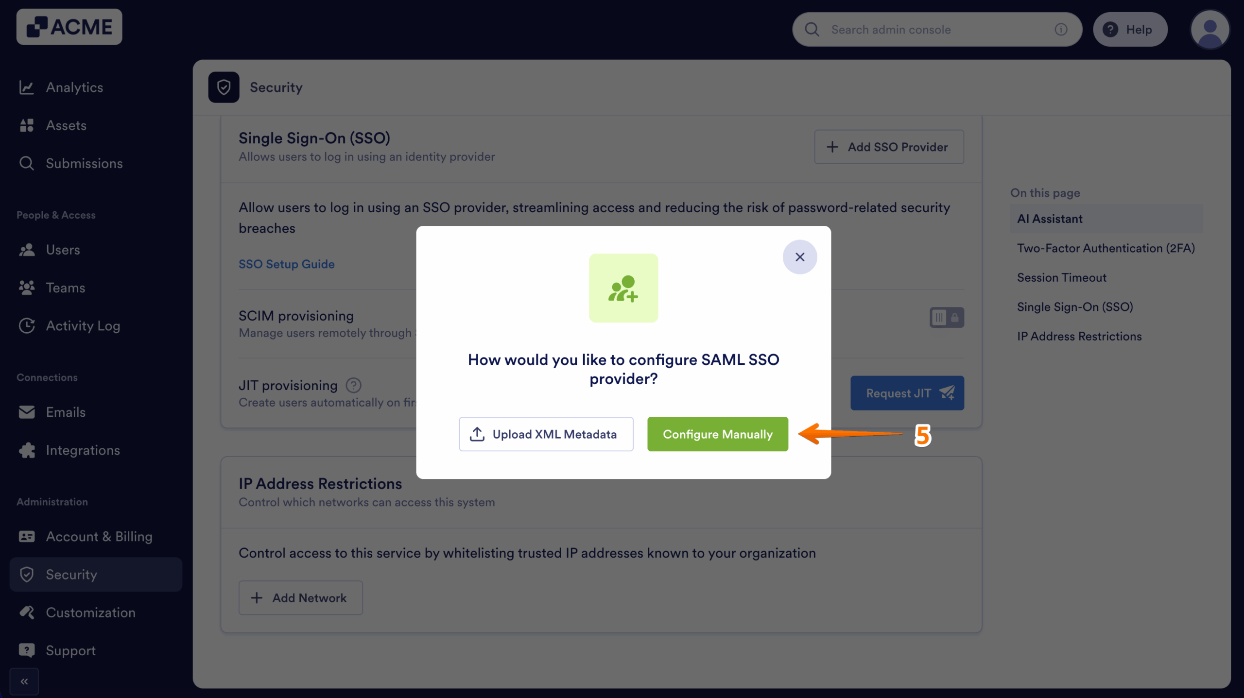 So konfigurieren Sie Okta SAML für Jotform Enterprise Image-3