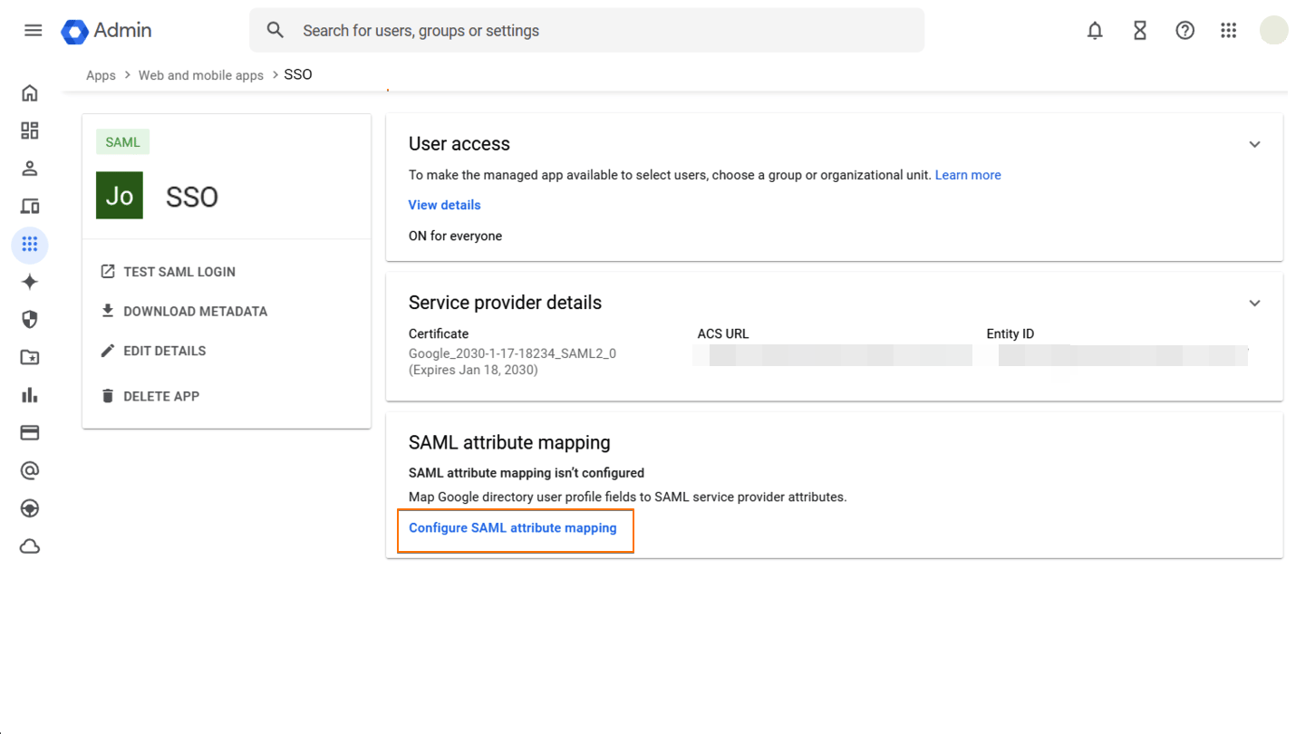 How to Configure SAML Attributes for Google SSO Prefill Image-2
