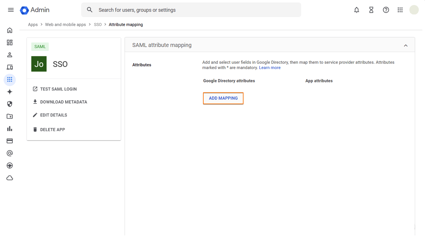 How to Configure SAML Attributes for Google SSO Prefill Image-3