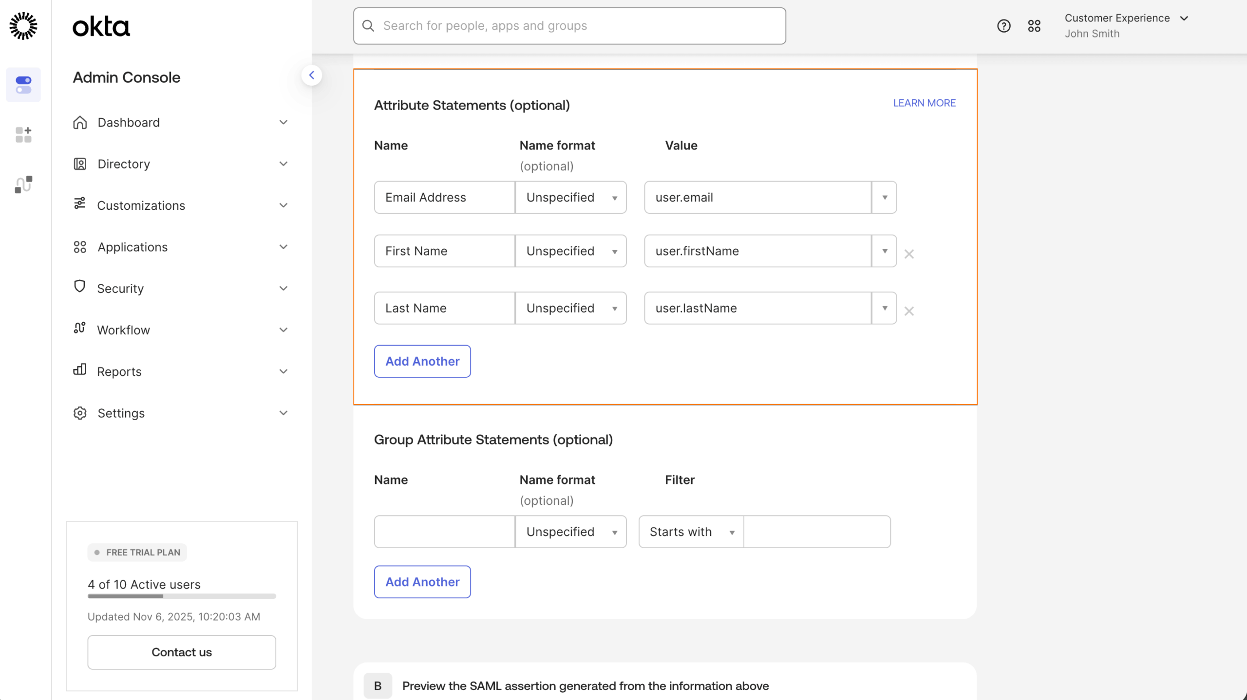 How to Configure SAML Attributes for Okta SSO Prefill Image-5
