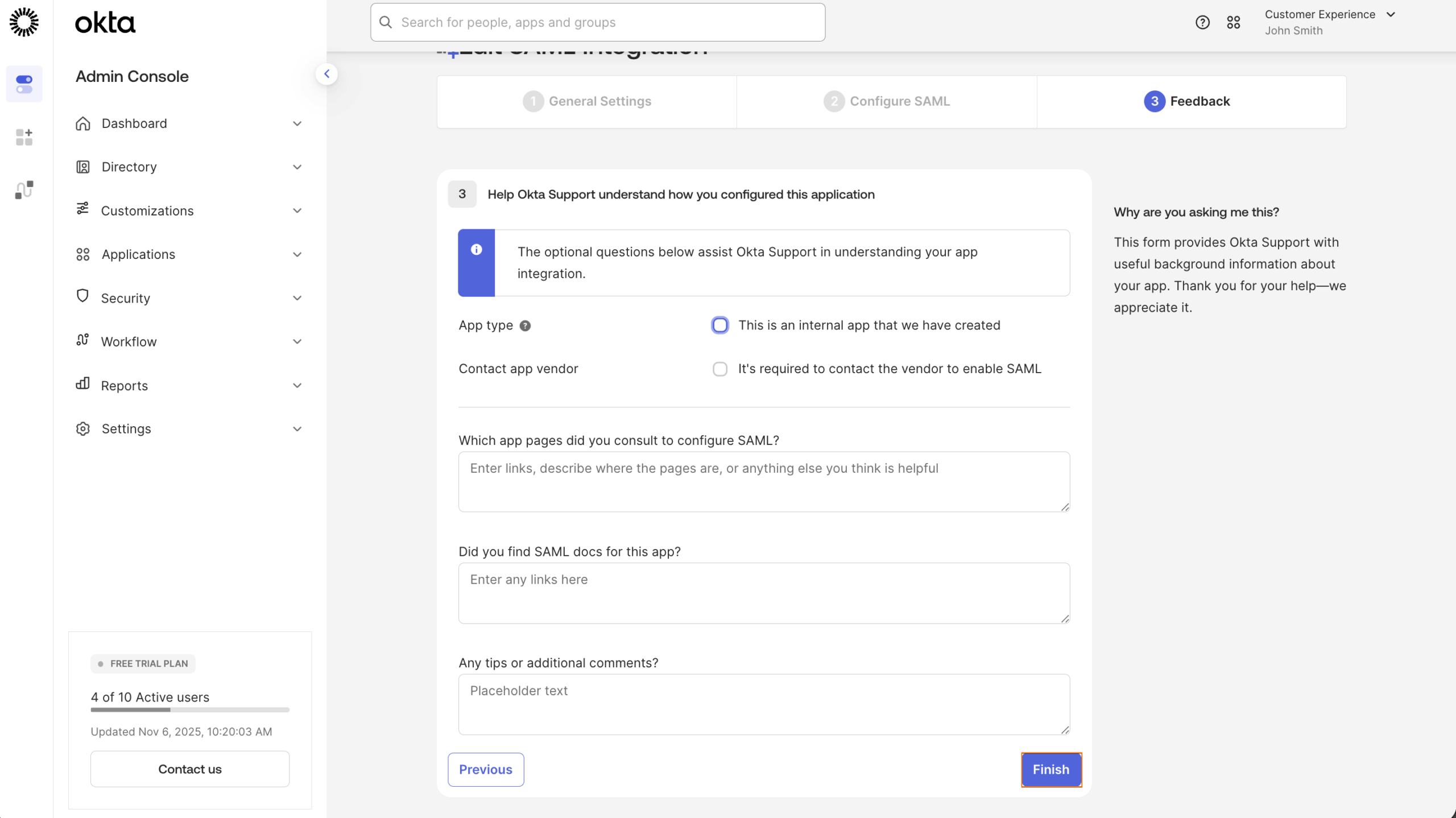 How to Configure SAML Attributes for Okta SSO Prefill Image-7