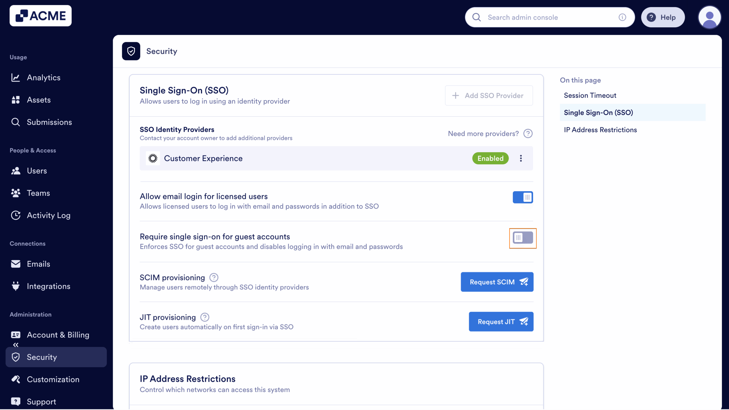 How to Enforce SSO Login for Guest Accounts in Your Organization Image-3