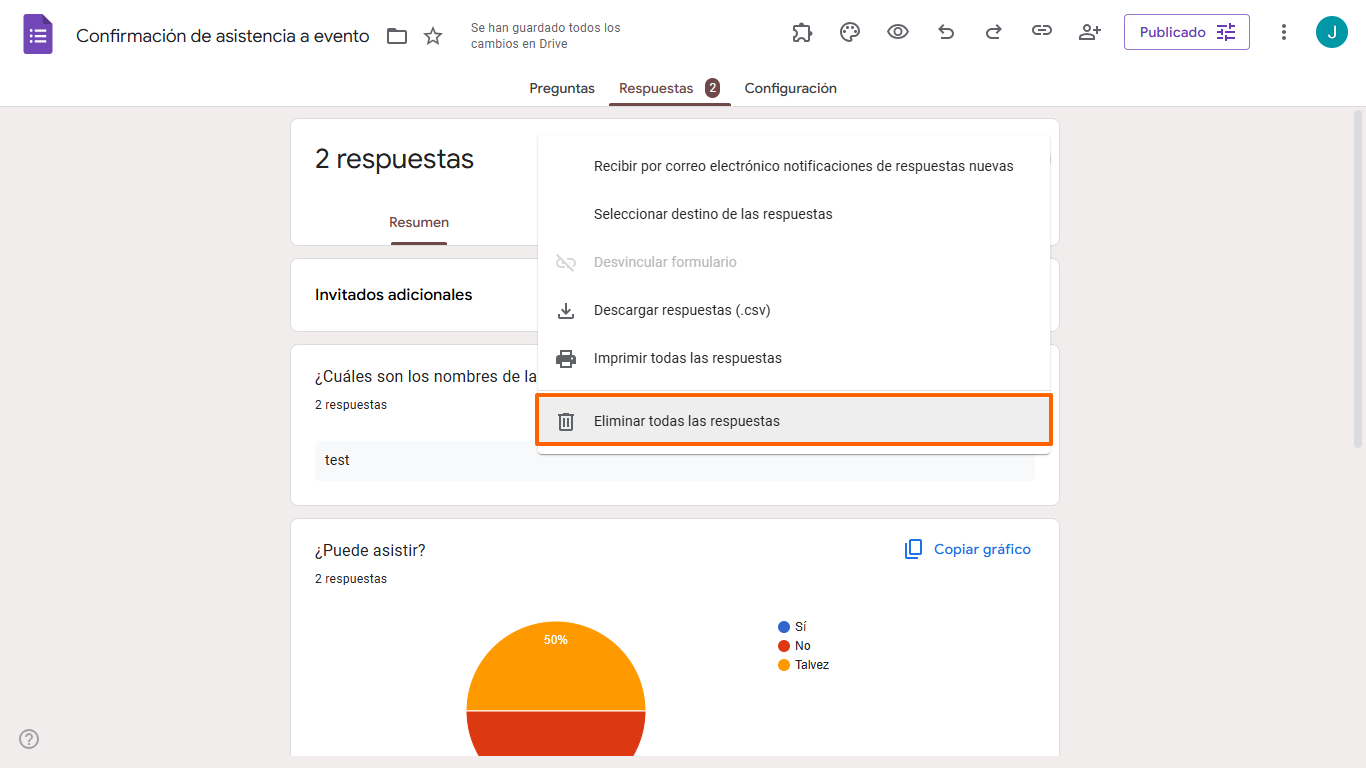 Cómo eliminar respuestas en Google Forms Image-13