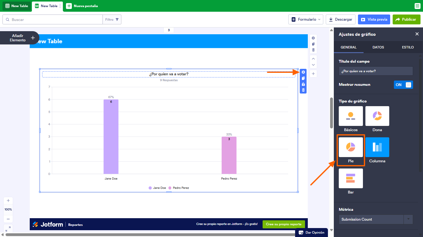 Cómo crear un gráfico circular en Google Forms Image-5