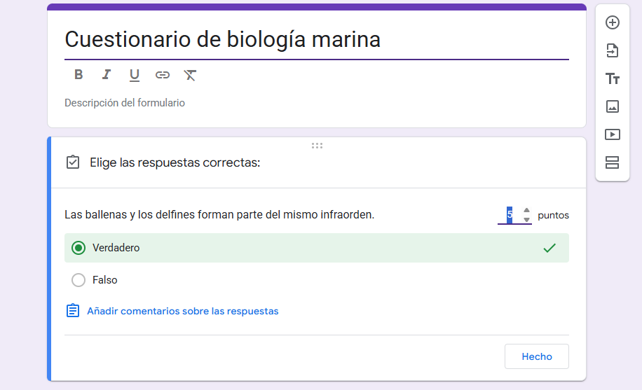 Cómo crear una clave de respuestas en Google Forms Image-4