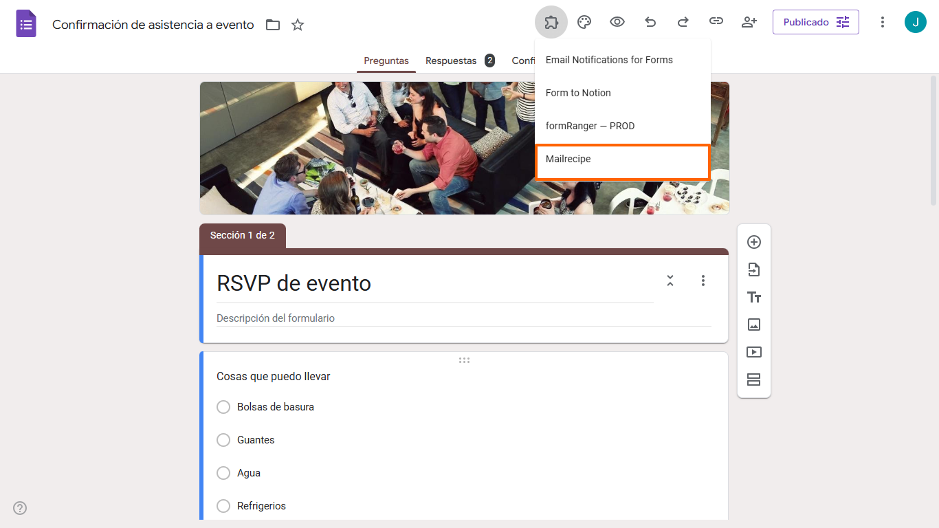 Cómo activar las notificaciones por correo electrónico de Google Forms Image-6