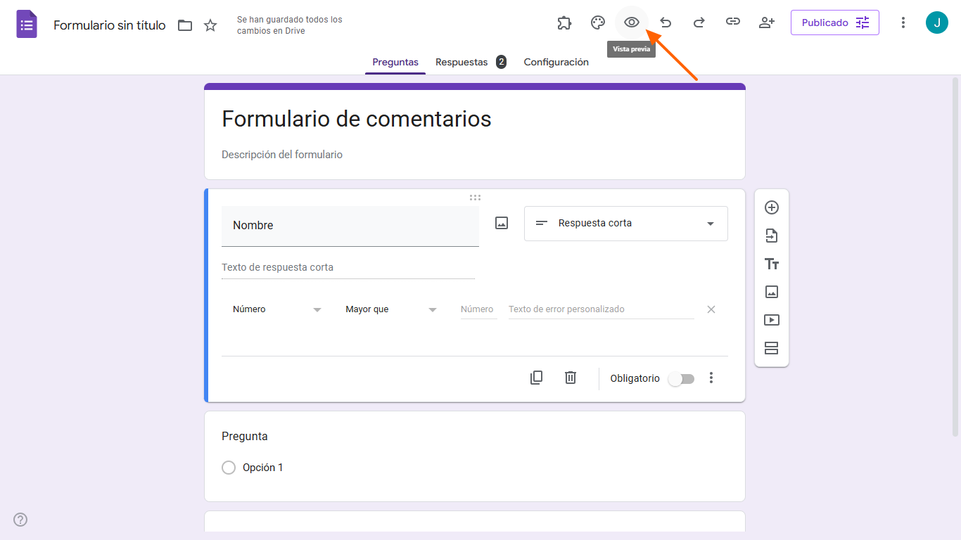 Cómo utilizar la validación de respuestas en Google Forms Image-5