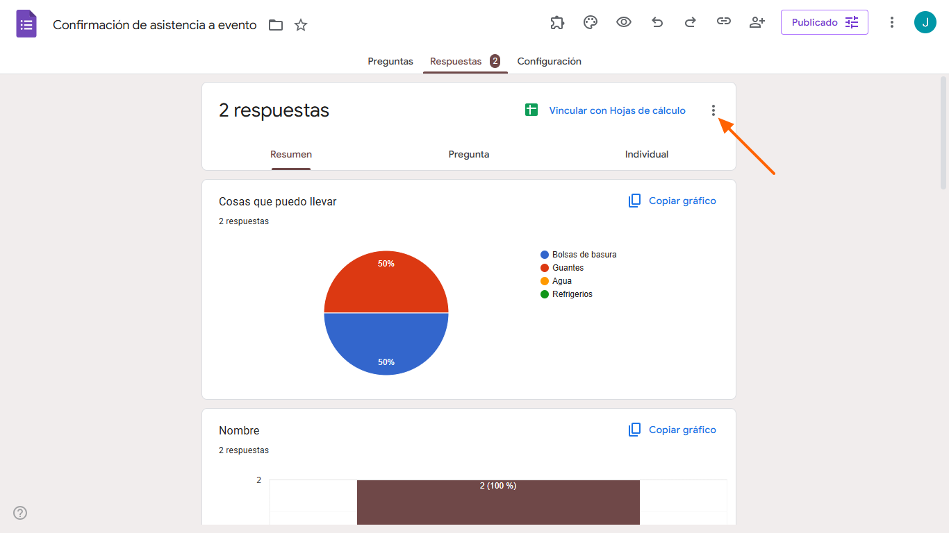 Cómo compartir las respuestas de Google Forms Image-1