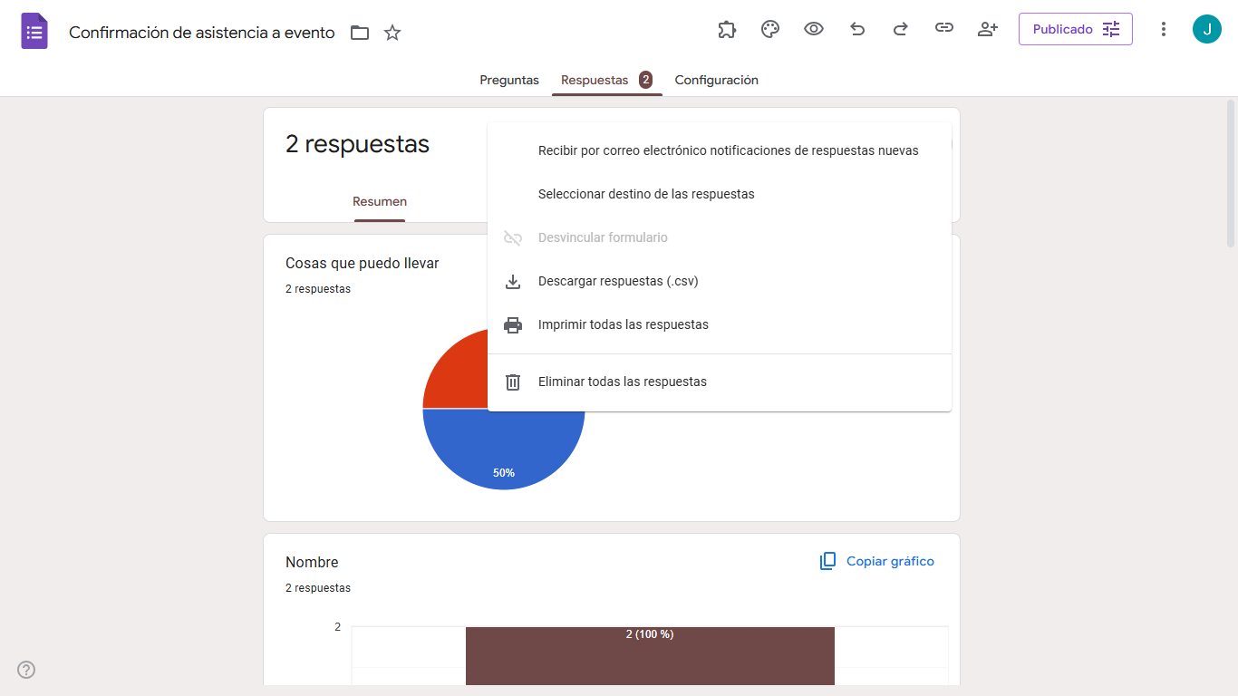 Cómo compartir las respuestas de Google Forms Image-2