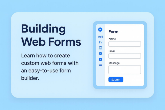 Building Web Forms