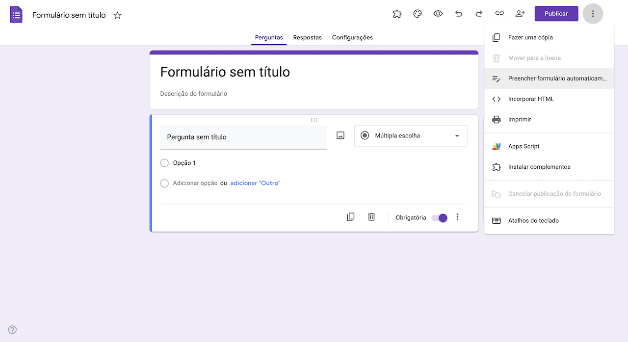 Como pré-preencher um formulário do Google Image-1