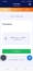 Capture d'écran mobile montrant une interface de création de formulaire vide avec des options permettant d'ajouter des questions, un logo, une nouvelle page et de personnaliser le design du formulaire