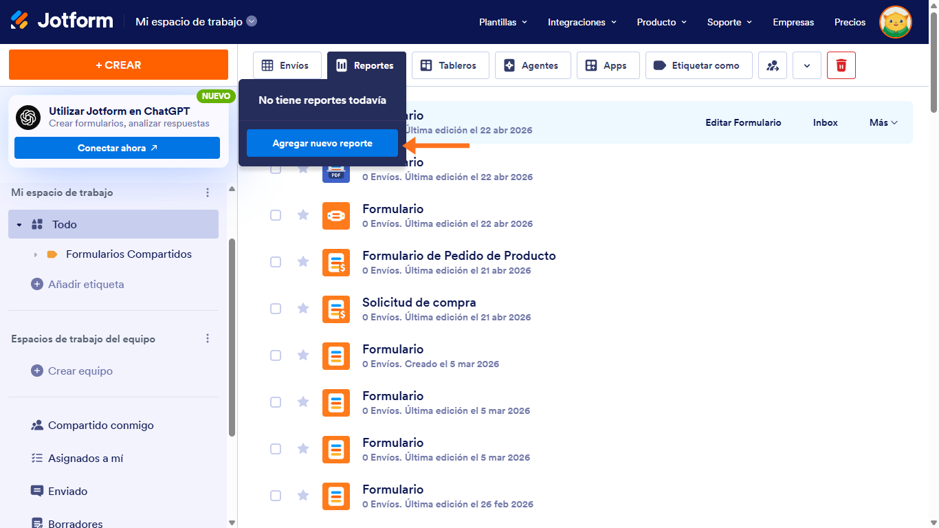 Cómo crear un reporte de lista de RSS Image-3