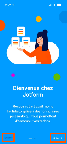 Comment télécharger et commencer à utiliser Jotform Mobile Image-1