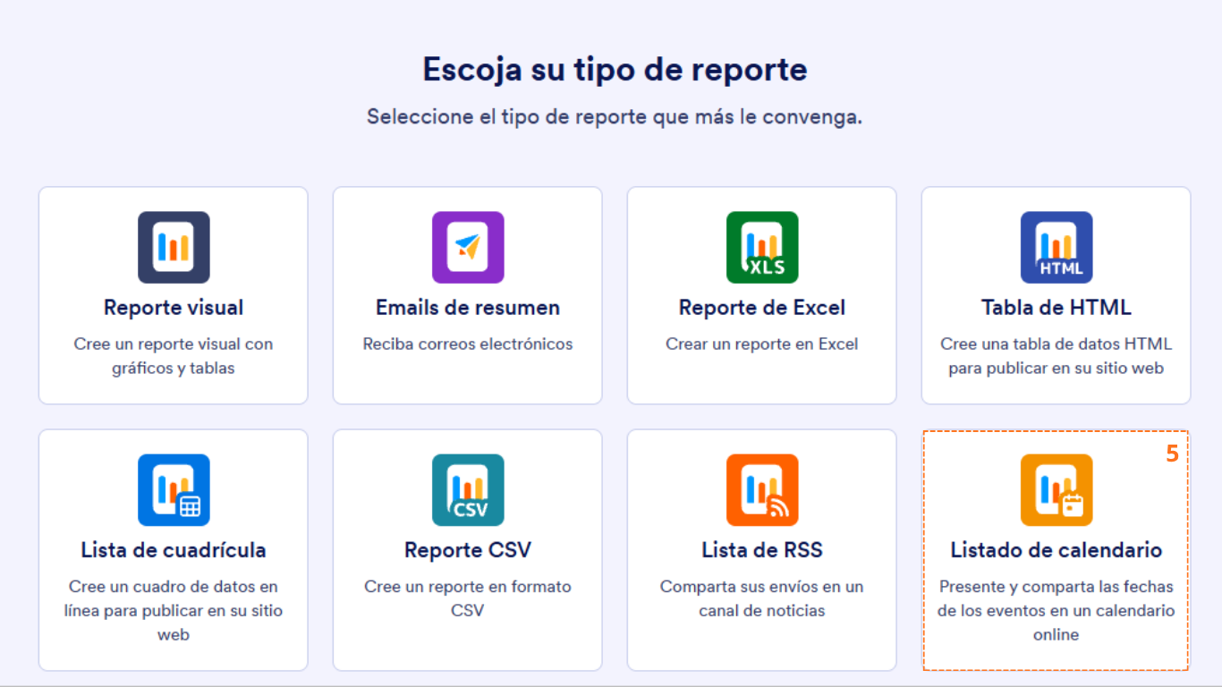 Cómo crear un reporte de listado de calendario Image-5