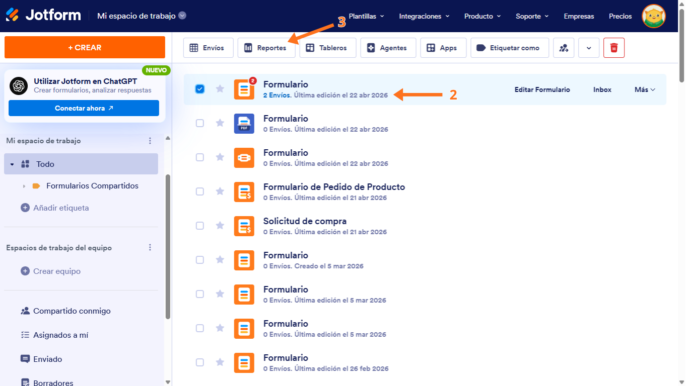 Cómo crear un reporte de lista de RSS Image-2