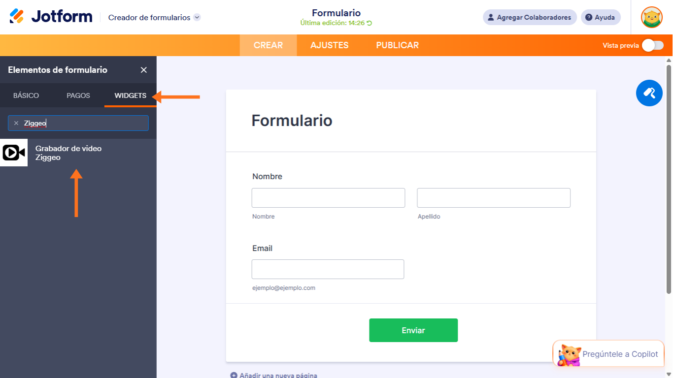 Cómo obtener grabaciones de video con el Grabador de Video Ziggeo Image-2