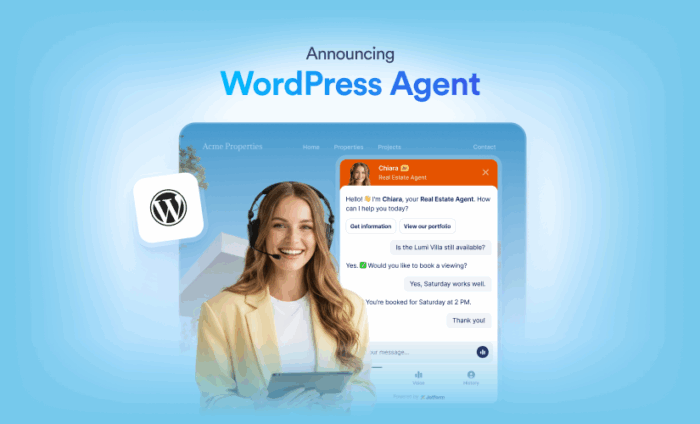 Announcing Jotform’s WordPress Agent for Jotform Enterprise