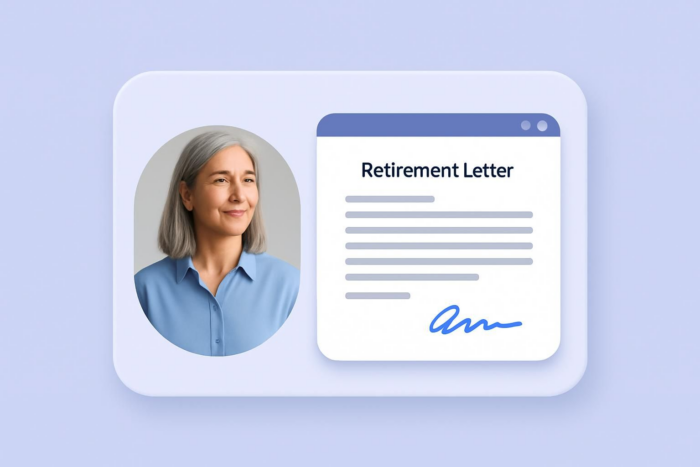 How to write a retirement letter to your employer: Templates and samples