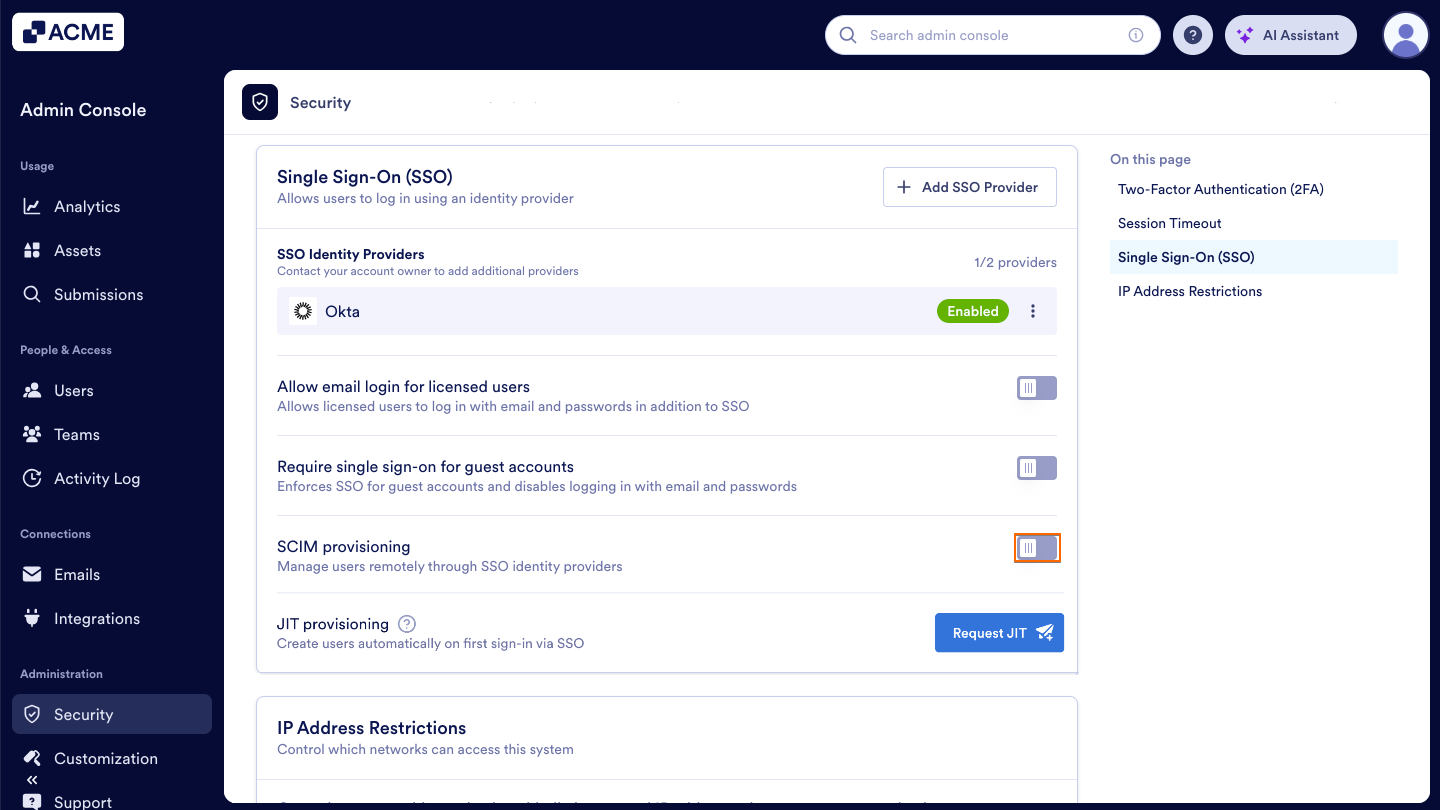 How to Set Up SCIM and Role Provisioning for Okta Image-7