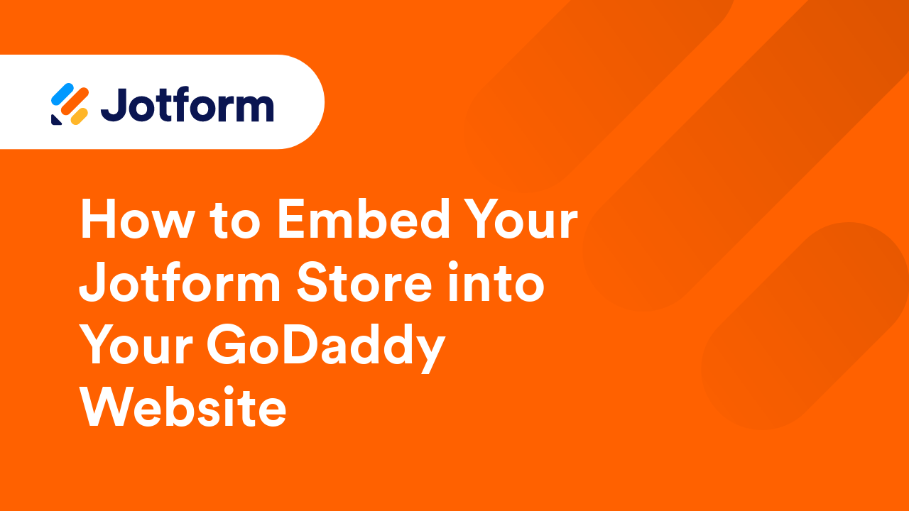 Jotform Store Builder
