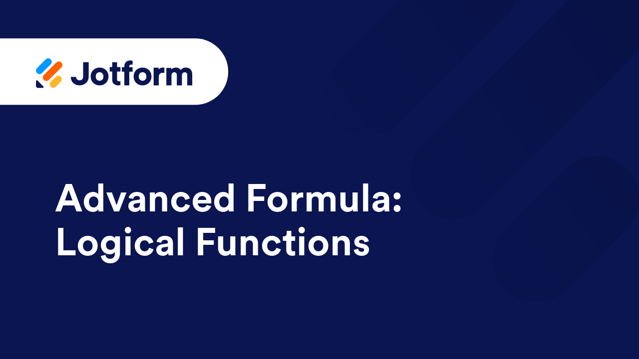 Jotform Tables