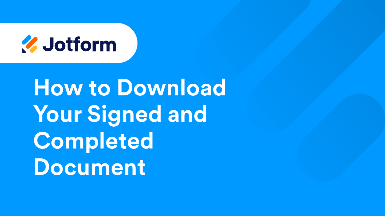 Jotform Sign