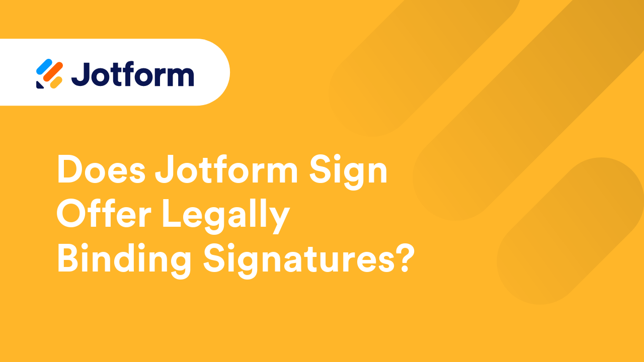 Jotform Sign