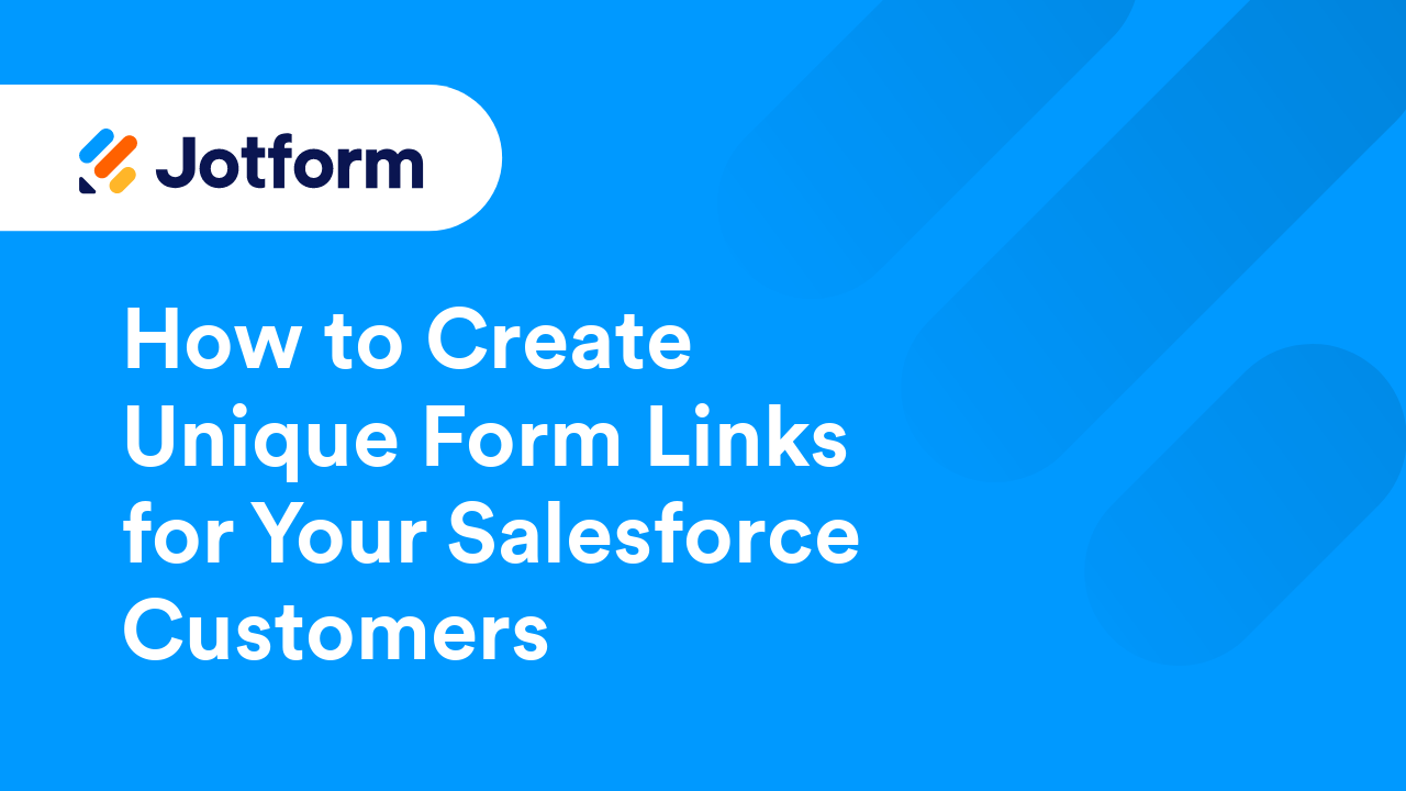 Jotform for Salesforce
